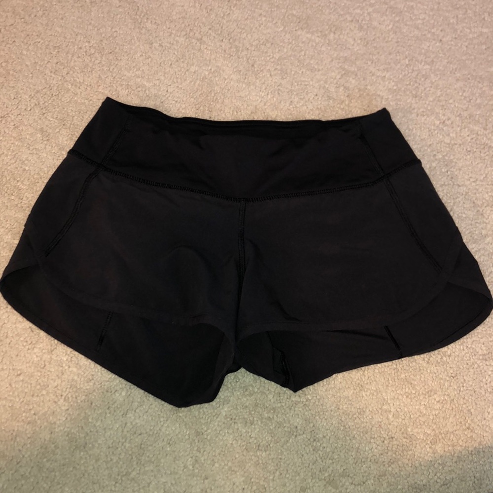 Lululemon Dark Gray Running Shorts